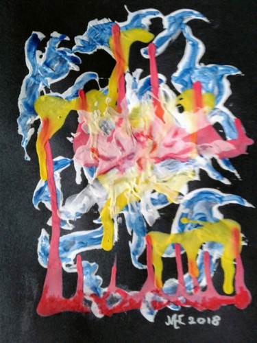 Schilderij getiteld "20181017-105827.jpg" door Marianne Huizinga, Origineel Kunstwerk