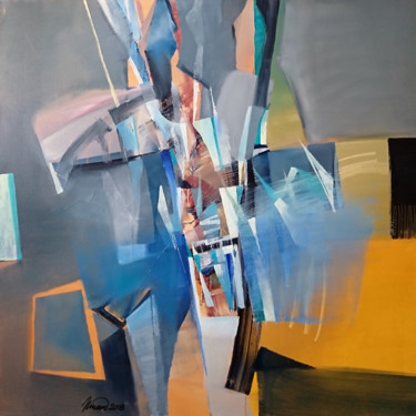 Painting titled "fragile edges" by Nikolai Taidakov, Original Artwork, Oil