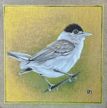 绘画 标题为“Série oiseaux n°15” 由Isabelle Molinard, 原创艺术品, 丙烯