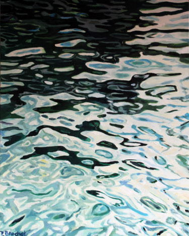 Peinture intitulée "reflets" par Pascal Brachet, Œuvre d'art originale, Huile
