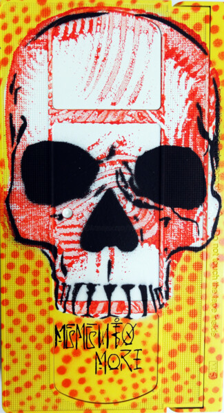 Peinture intitulée "VHS" par Bayonas, Œuvre d'art originale