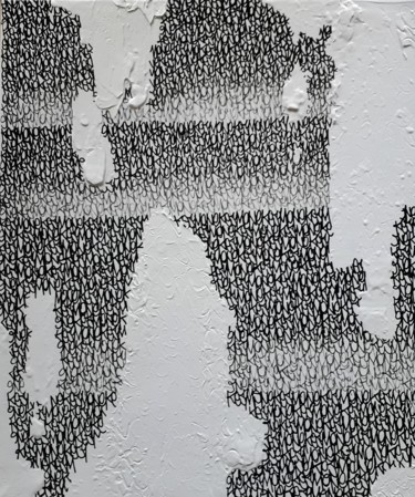 Ζωγραφική με τίτλο ""White Ghost" 2/2" από Mickael Bereriche (KESMO), Αυθεντικά έργα τέχνης, Ακρυλικό