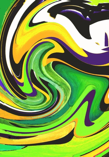 Digital Arts titled "The-eagle" by Peter Jalesh, Original Artwork, Digital Painting
