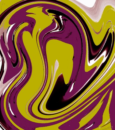 Digital Arts titled "The mirror II" by Peter Jalesh, Original Artwork, Digital Painting