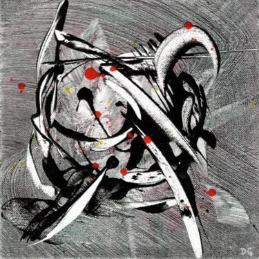 Gala - Abstraction - Abstract Art - Art Abstrait - Tons Gris 绘画 标题为“Gala - Abstraction…” 由Davidian Gotis Abstraction Abstraite, 原创艺术品, 丙烯