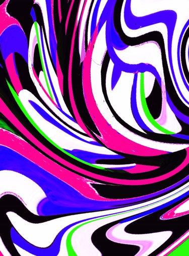Digital Arts titled "The tail of the whi…" by Peter Jalesh, Original Artwork, Digital Painting