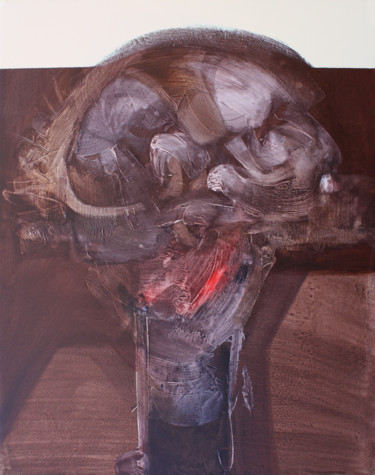 Painting titled "The Beheading of Sa…" by Pribi, Original Artwork, Acrylic