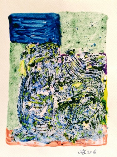 Schilderij getiteld "20181022-103900.jpg" door Marianne Huizinga, Origineel Kunstwerk