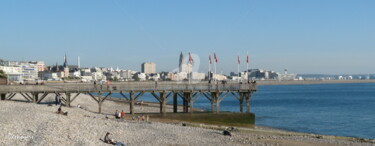Photographie intitulée "Le Havre vue de Ste…" par Desnoyers, Œuvre d'art originale