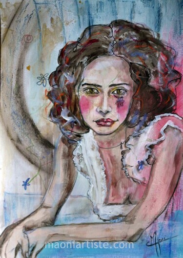 FUNNY DAY Peinture intitulée "FUNNY DAY" par Marlène Regazzoni (MaOni), Œuvre d'art originale, Acrylique