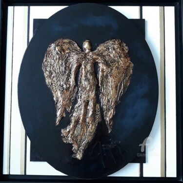 Sculpture intitulée "Signes des anges" par Marie-Reine, Œuvre d'art originale