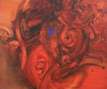 Painting titled "Healer" by Pribi, Original Artwork, Acrylic