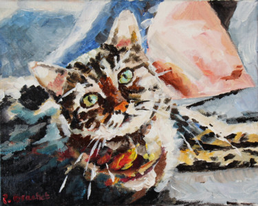Peinture intitulée "La plus belle fille…" par Pascal Brachet, Œuvre d'art originale, Acrylique