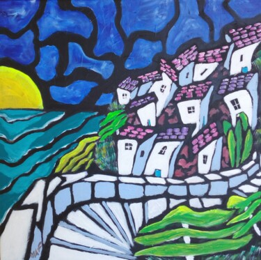 Peinture intitulée "Capistrano" par Marc Felix, Œuvre d'art originale, Acrylique