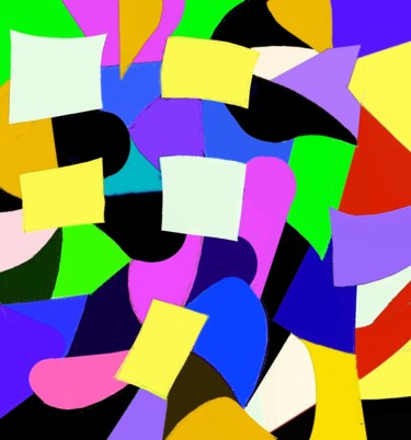 Digital Arts titled "Chess Board X" by Peter Jalesh, Original Artwork, Digital Painting