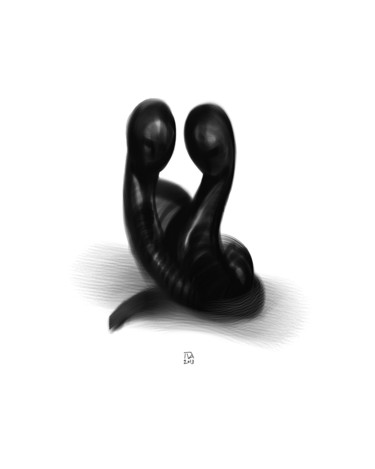 Digital Arts titled "Love" by Pribi, Original Artwork, Digital Painting