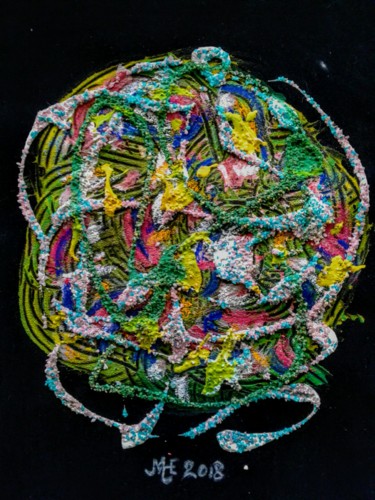 Schilderij getiteld "20181027-104005.jpg" door Marianne Huizinga, Origineel Kunstwerk