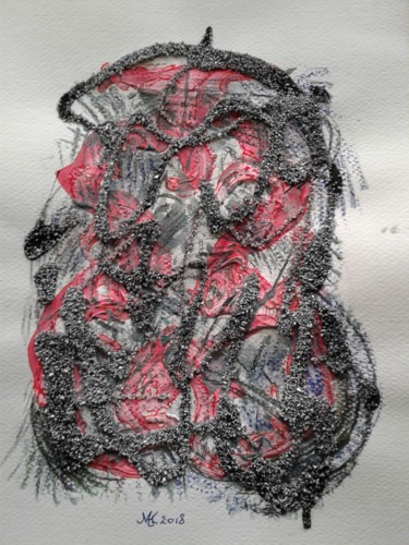 Schilderij getiteld "20181027-104353.jpg" door Marianne Huizinga, Origineel Kunstwerk