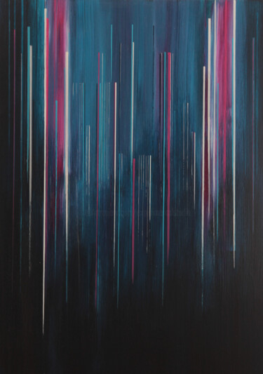 Peinture intitulée "Lost in Translation…" par Ernst Kruijff, Œuvre d'art originale, Acrylique