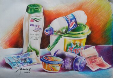 Drawing titled "20180623-083907.jpg" by Geoffrey Mutesasira, Original Artwork