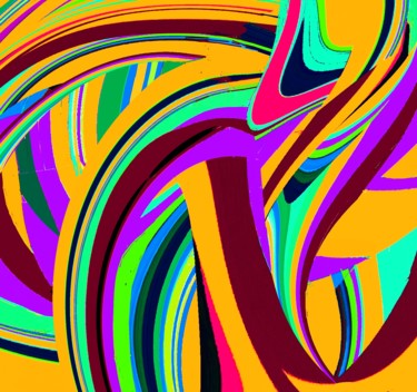 Digital Arts titled "Digital Baroque" by Peter Jalesh, Original Artwork, Digital Painting