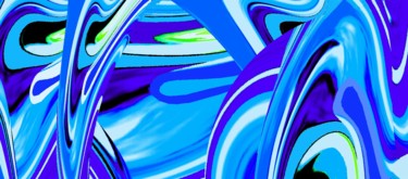 Digital Arts titled "Sky and Water" by Peter Jalesh, Original Artwork, Digital Painting