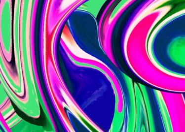 Digital Arts titled "Early Morning at Mo…" by Peter Jalesh, Original Artwork, Digital Painting