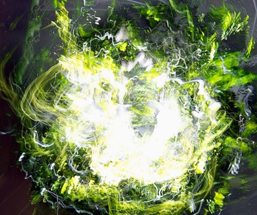 Chlorophyll Explosion Photographie intitulée "Chlorophyll Explosi…" par Steevens Hill, Œuvre d'art originale, Photographie numérique