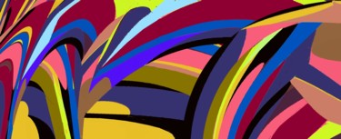 Digital Arts titled "Palms bearing a sco…" by Peter Jalesh, Original Artwork, Digital Painting