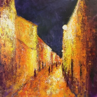 Peinture intitulée "Tricks or treats" par Anne Vignau, Œuvre d'art originale