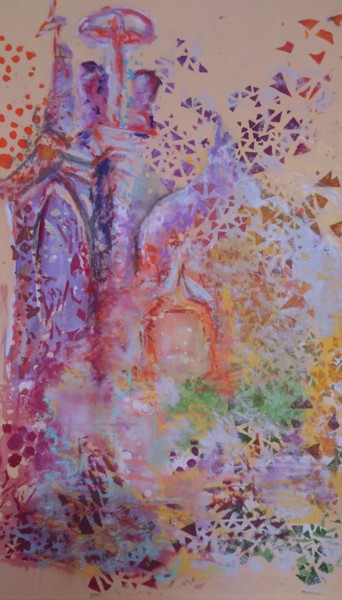 Painting titled "laissez l'effet se…" by Sylvain Grignon (sygry), Original Artwork, Acrylic