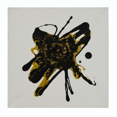 Peinture intitulée "THE STAIN" par Maseko, Œuvre d'art originale, Acrylique
