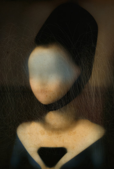 ritratto di fanciulla Arte digitale intitolato "ritratto di fanciul…" da Andrea Pisano, Opera d'arte originale, Pittura digitale