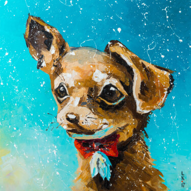 Glamorous dog