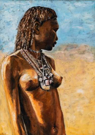 Peinture intitulée "Libertà o schiavitù" par Gabry Bianchi, Œuvre d'art originale