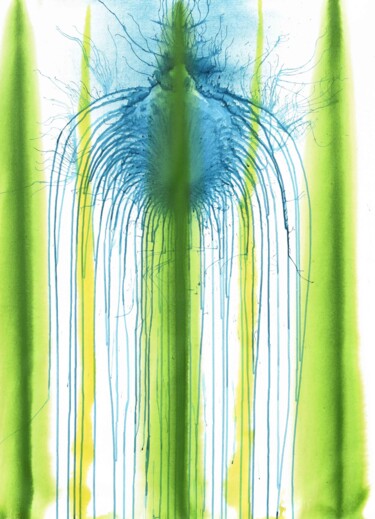 绘画 标题为“Dripology Nº13” 由Sumit Ratta, 原创艺术品, 丙烯