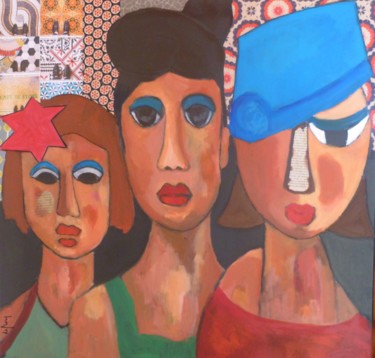 Peinture intitulée "CARAMBA" par Martine Flory, Œuvre d'art originale