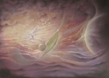 绘画 标题为“Navigation” 由Jean Luc Mariot, 原创艺术品, 粉彩
