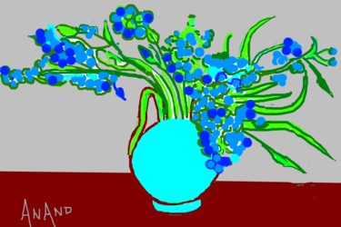 Digital Arts titled "still-life-20" by Anandswaroop Manchiraju, Original Artwork, Digital Painting