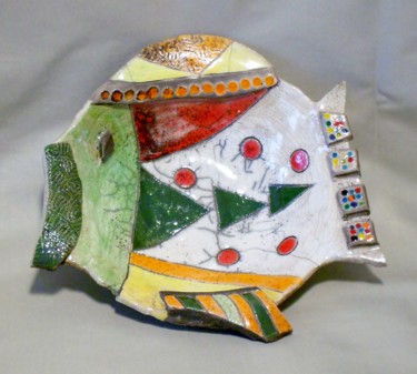Design titled "coupelle poisson1.j…" by Armelle Colombier, Original Artwork, Table art
