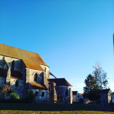 Eglise st martin Tour penchée Fotografie getiteld "Eglise st martin To…" door Gladys Montella, Origineel Kunstwerk