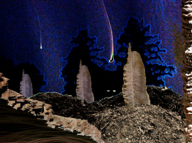 Digital Arts titled "Witness" by Jeff Key, Original Artwork, Collages