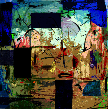 Fotografie mit dem Titel "carre3" von Laurence Rolland-Jibard, Original-Kunstwerk