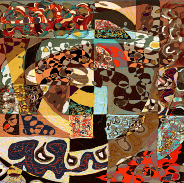 Fotografie mit dem Titel "Carré5" von Laurence Rolland-Jibard, Original-Kunstwerk