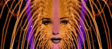 Incisioni, stampe intitolato "Diva" da Sumit Ratta, Opera d'arte originale, Stampa digitale