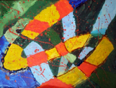"Parallels" Painting titled ""Parallels"" by Alexandra Korchagina, Original Artwork, Acrylic