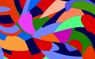 Digital Arts titled "Merengue Mix XXI" by Peter Jalesh, Original Artwork, Digital Painting