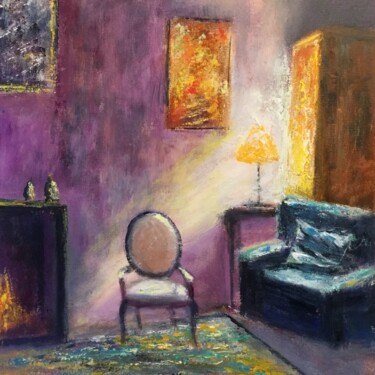 Peinture intitulée "Salon" par Anne Vignau, Œuvre d'art originale
