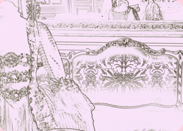 Arts numériques intitulée "Une Ambiance "Macar…" par Adèle Vahn, Œuvre d'art originale, Travail numérique 2D