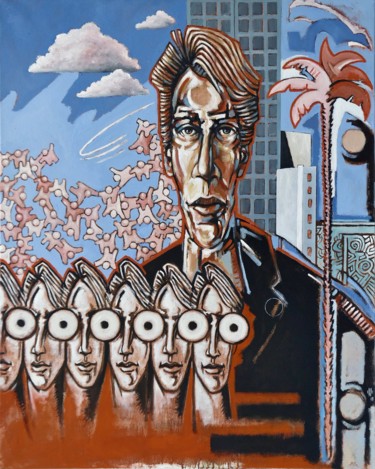 Peinture intitulée "Les fantômes de la…" par Pascal Buffard, Œuvre d'art originale